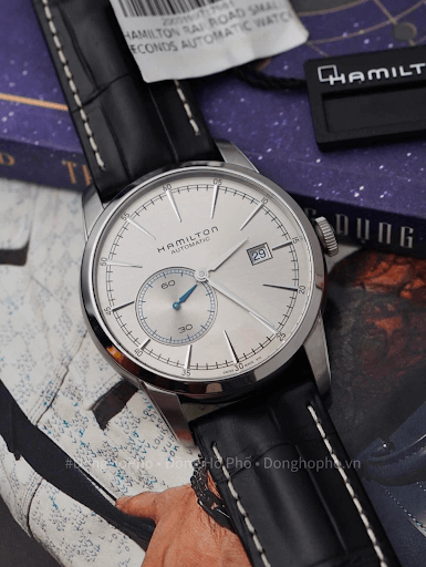 Đồng hồ nam Hamilton Railroad Small Seconds Automatic 42 mm